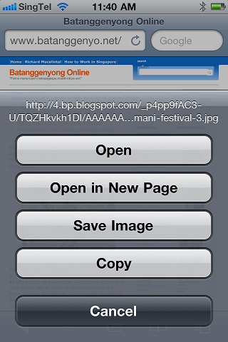 iphone tips and tricks saving images in safari and mail