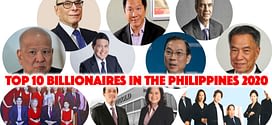 Forbes List of Top 10 Filipino Billionaires in 2020