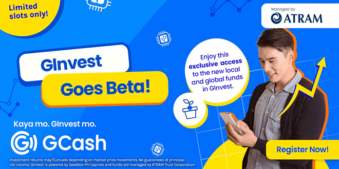 Invest Money thru GCASH For as Low as PHP 50